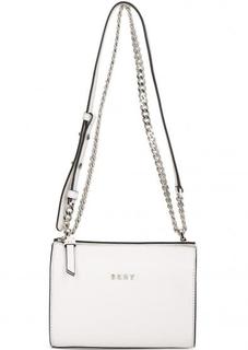 Сумка из сафьяновой кожи через плечо Dkny