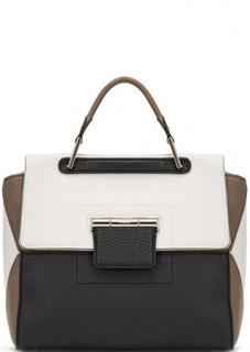 Кожаная сумка со съемным плечевым ремнем Furla