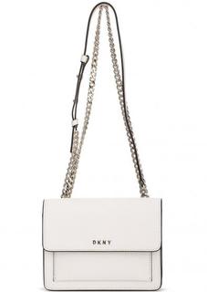 Сумка из сафьяновой кожи через плечо Dkny