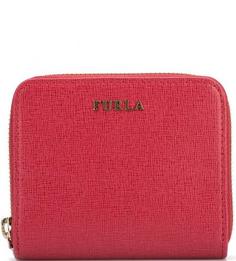 Кошелек на молнии из сафьяновой кожи Furla