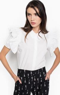 Хлопковая рубашка свободного кроя Pinko