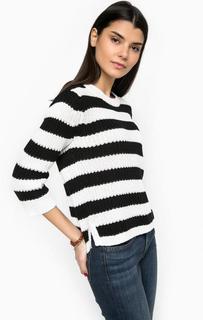 Хлопковый джемпер крупной вязки в полоску Levis®