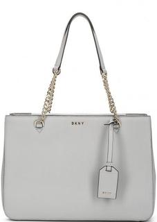 Сумка с длинными ручками из сафьяновой кожи Dkny