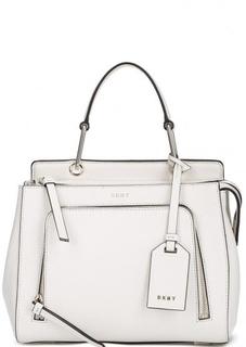 Кожаная сумка с короткой ручкой Dkny