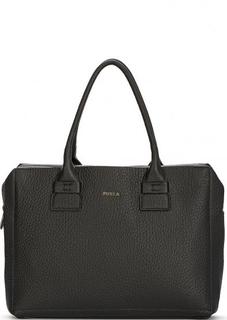 Кожаная сумка со съемным плечевым ремнем Furla