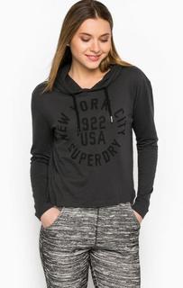 Футболка с капюшоном и принтом Superdry