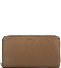Кошелек из сафьяновой кожи на молнии Furla