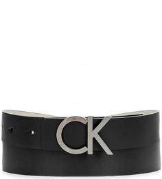 Тонкий кожаный ремень Calvin Klein Jeans