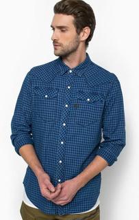 Рубашка из хлопка в клетку с нагрудными карманами G Star RAW