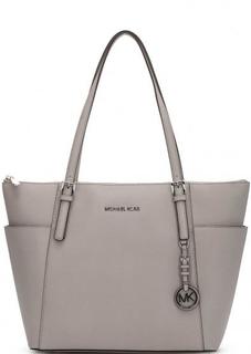 Вместительная сумка из сафьяновой кожи Michael Michael Kors