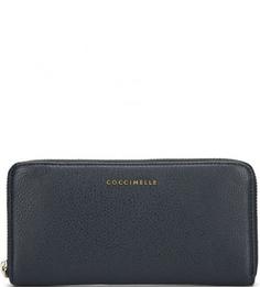 Кожаный кошелек на молнии Coccinelle