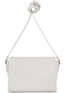 Маленькая сумка через плечо из натуральной сафьяновой кожи Lancaster