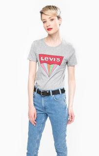 Серая футболка с принтом Levis®
