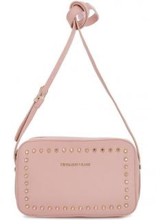 Сумка через плечо с металлическим декором Trussardi Jeans