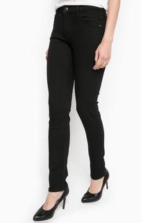 Черные зауженные джинсы с завышенной талией Mustang