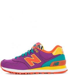 Разноцветные текстильные кроссовки New Balance