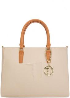 Вместительная сумка с короткими ручками Trussardi Jeans