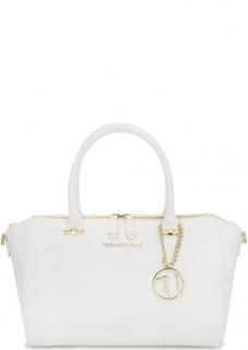 Белая сумка с одним отделом Trussardi Jeans