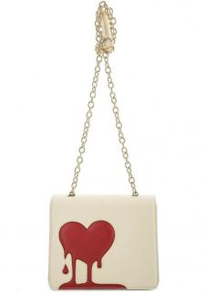 Сумка из искусственной кожи с откидным клапаном Love Moschino