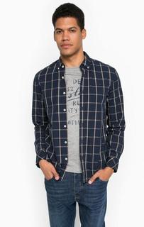 Слегка приталенная рубашка из хлопка в клетку Mustang