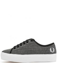Летние кеды на платформе Fred Perry