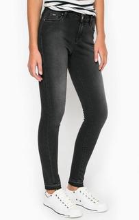 Черные джинсы скинни Gas