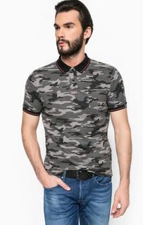 Футболка поло из хлопка с карманом Replay