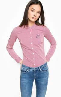 Хлопковая рубашка в клетку Tommy Hilfiger