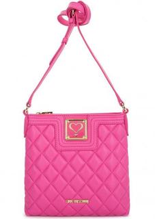 Стеганая сумка через плечо Love Moschino