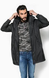 Удлиненная ветровка с капюшоном Replay