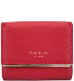 Красный кошелек с двумя отделами для купюр Fiorelli