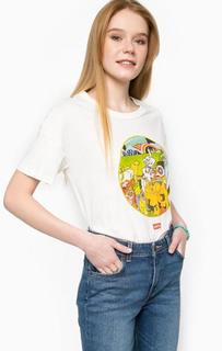 Футболка из хлопка с круглым вырезом Levis®
