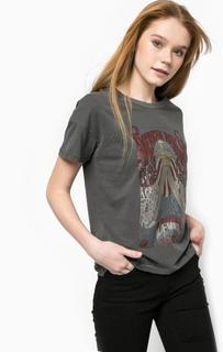 Серая футболка с круглым вырезом Levis®