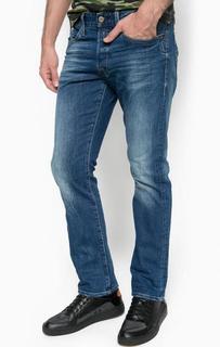 Прямые джинсы с заломами Replay