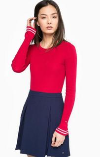 Однотонный джемпер с круглым вырезом Tommy Hilfiger