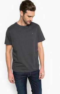 Однотонная хлопковая футболка Lerros