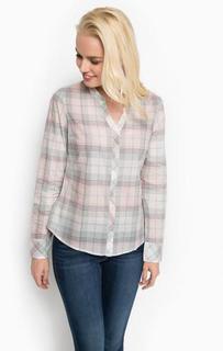 Хлопковая рубашка с приталенным кроем Mustang