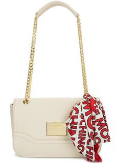 Сумка из искусственной кожи с откидным клапаном Love Moschino