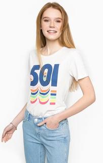 Футболка с контрастным принтом Levis®