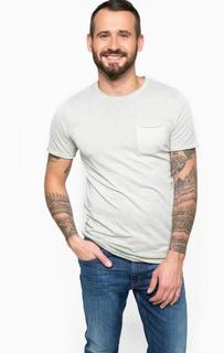 Хлопковая базовая футболка Jack & Jones