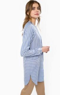 Туника из вискозы в полоску Ichi