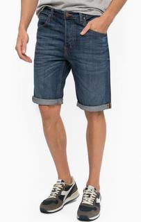 Джинсовые шорты с легкими заломами Lee