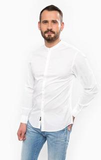 Белая рубашка из хлопка Replay