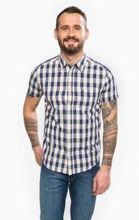 Хлопковая рубашка в клетку Wrangler