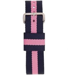 Текстильный ремешок для часов в полоску Daniel Wellington