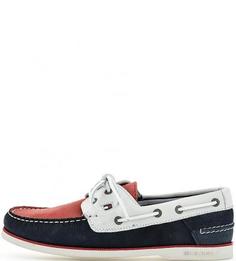 Топсайдеры из нубука Tommy Hilfiger