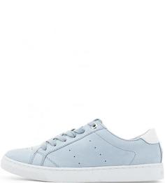 Голубые кеды из нубука Tommy Hilfiger