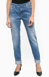 Зауженные джинсы с потертостями Replay