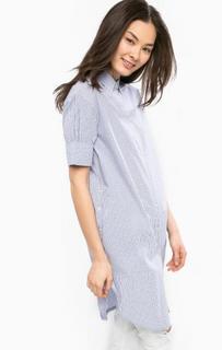 Туника-рубашка из хлопка с короткими рукавами Scotch&Soda