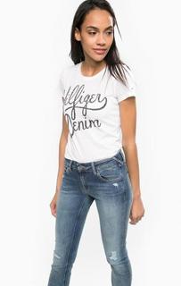 Футболка с круглым вырезом Hilfiger Denim